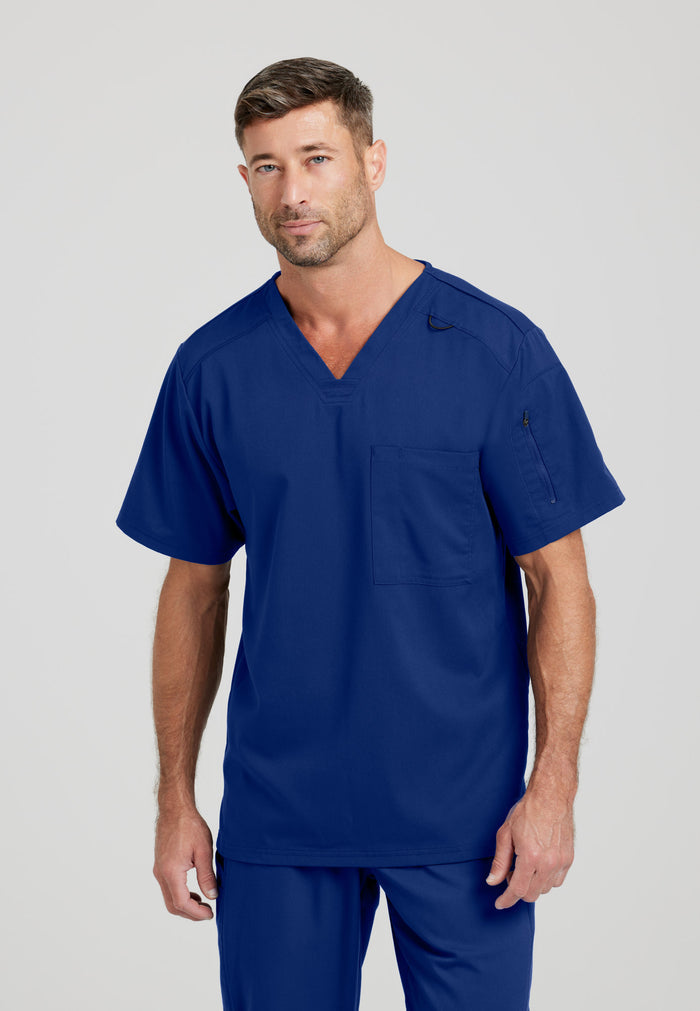 Murphy Top - Indigo - Grey's Anatomy Scrubs