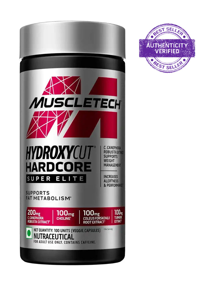 MuscleTech Hydroxycut Hardcore Super Elite Capsules (100 Capsules)
