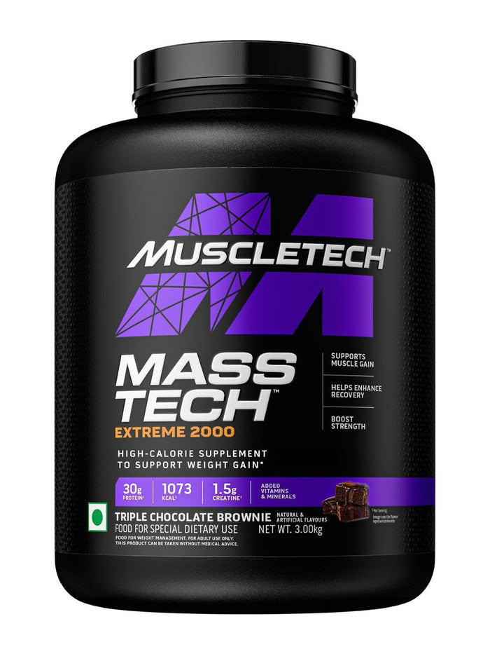 MuscleTech Mass Tech Extreme 2000 Triple Chocolate Brownie (3 kg)