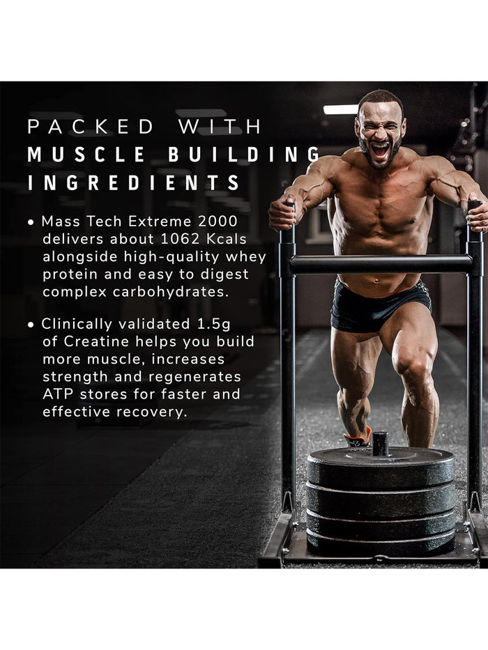 MuscleTech Mass Tech Extreme 2000 Triple Chocolate Brownie (3 kg)