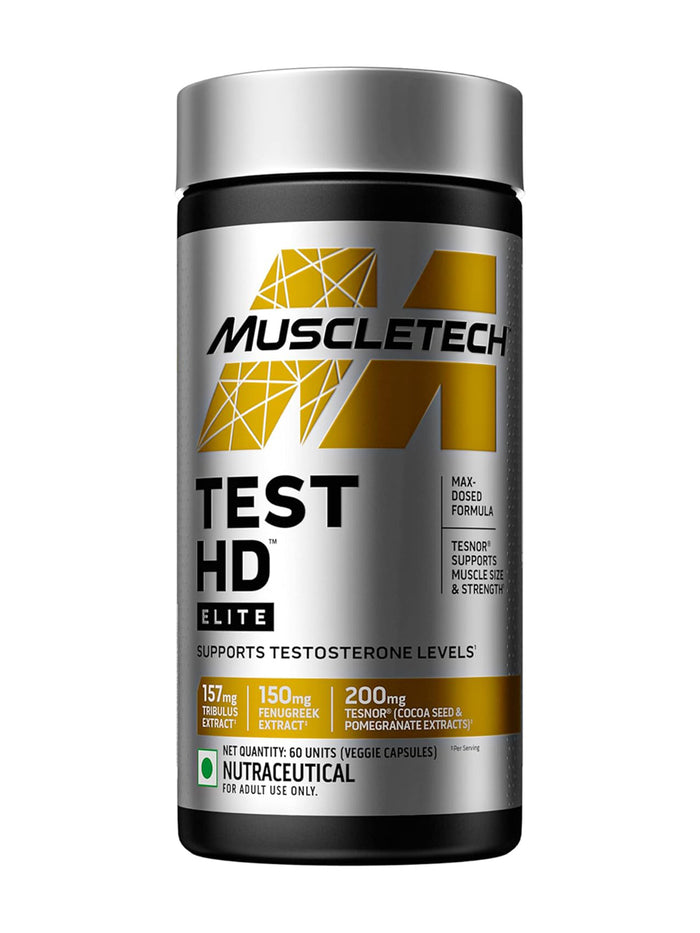 Muscletech Test HD Elite Testosterone Support Capsules (60)