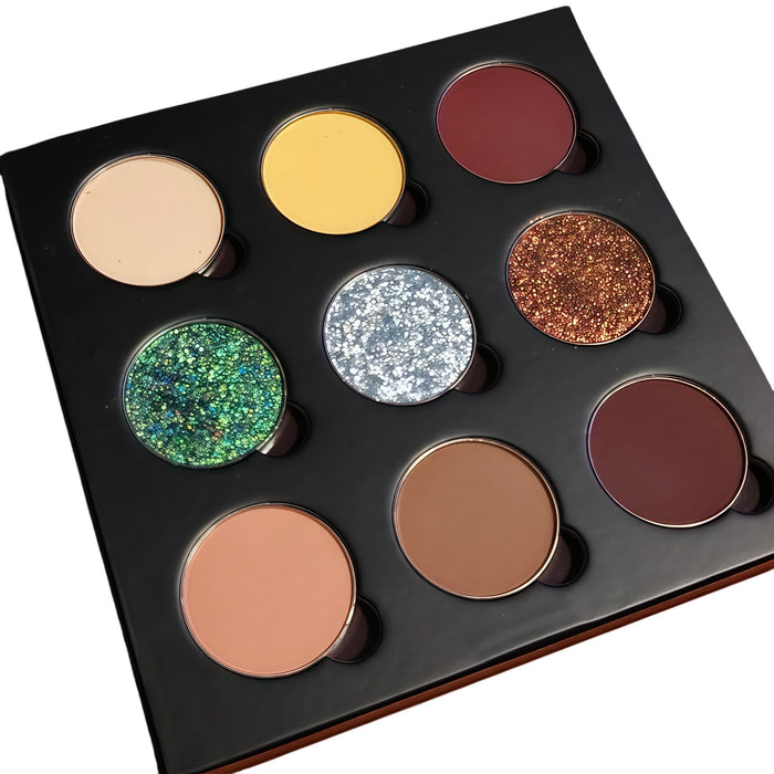 MuWen Dead Leaf Butterfly 9 Colors Chameleon Eyeshadow Palette T4576