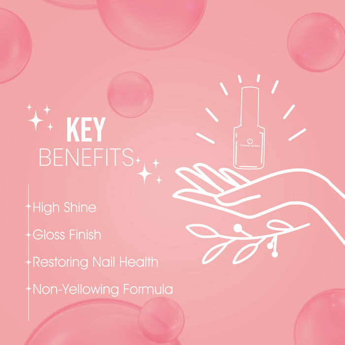 Colors Queen Nail Care - Shine Top Coat