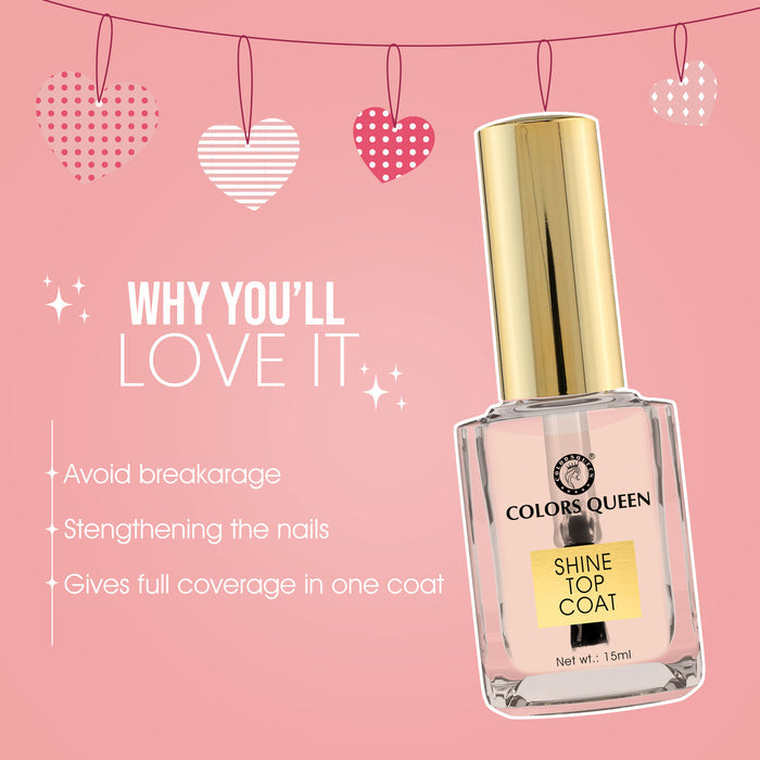 Colors Queen Nail Care - Shine Top Coat