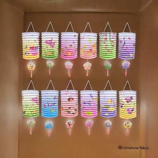Nanairokan Mini Lanterns – Set of 12