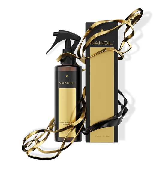 NANOIL Hair Styling Spray (spray for improved hair manageability) 200ml