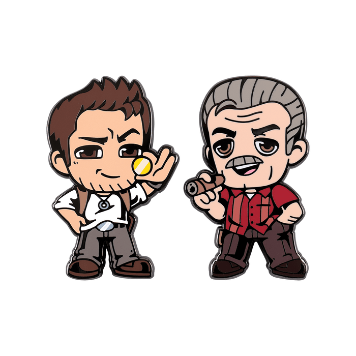 Nathan and Sully Pin Set