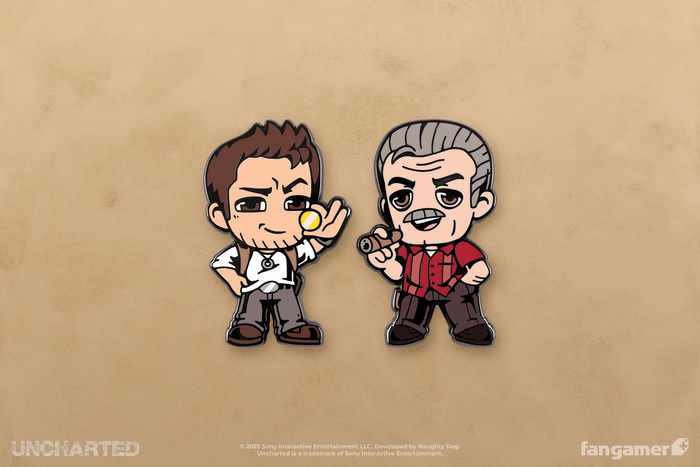 Nathan and Sully Pin Set