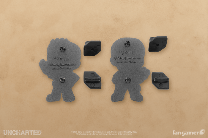 Nathan and Sully Pin Set