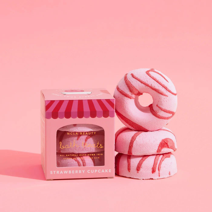 NCLA Beauty Bath Treats 3 pcs Bath Bomb Set