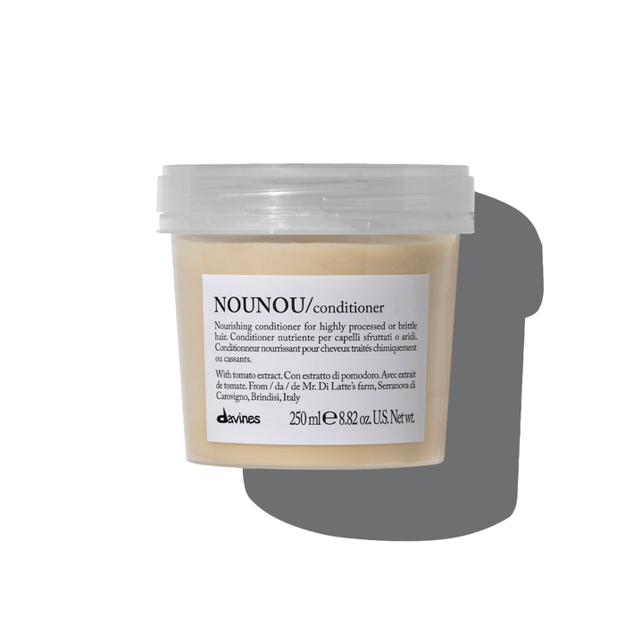 NouNou Conditioner - Original Formula, original Davines Essential Haircare packaging - Solvi Salon, Boise, Idaho