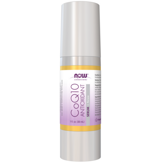 NOW FOODS SOLUTIONS CoQ10 Antioxidant Serum Renew سيروم البشرة من ناو
