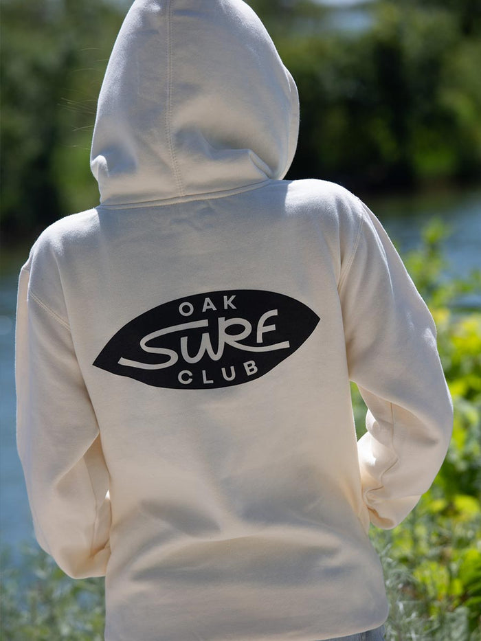 OAK SURF CLUB OG LOGO - CREAM/BLACK SWEATERS OAK SURF CLUB