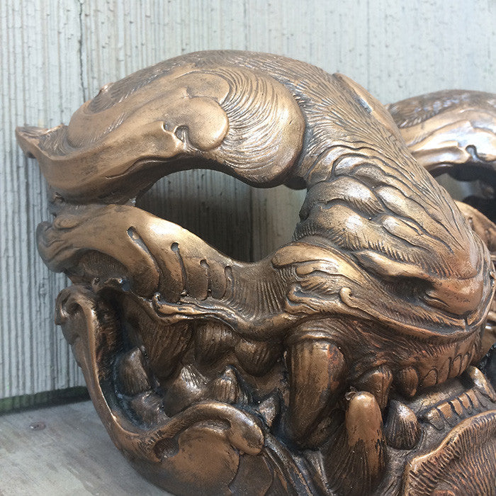 OLD COPPER FINISH- READY TO WEAR PANTHER MASK