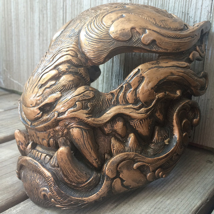 OLD COPPER FINISH- READY TO WEAR PANTHER MASK