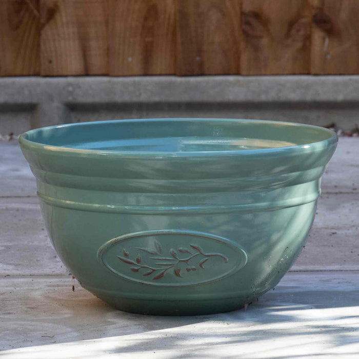 Olive Planter Bowl in Green 30cm