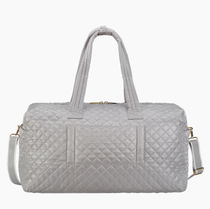 Oliver Thomas 24/7 Weekender Duffle Dove Grey Luggage in  at Wrapsody
