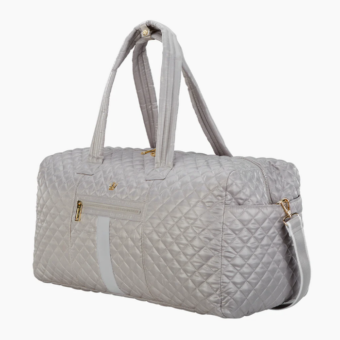 Oliver Thomas 24/7 Weekender Duffle Dove Grey Luggage in  at Wrapsody
