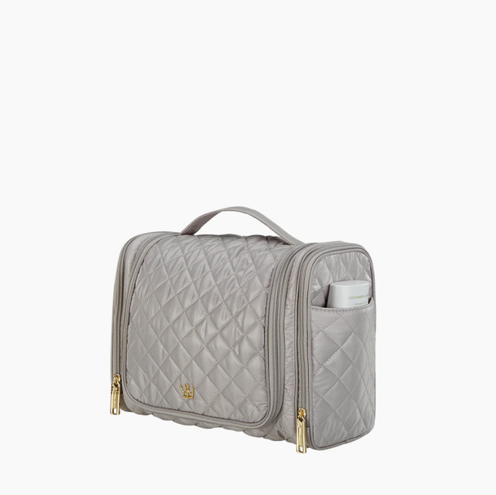 Oliver Thomas Hanging Travel Organizer Dove Grey Travel Accessories in  at Wrapsody
