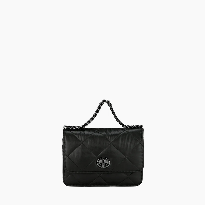 Oliver Thomas Wallet Chain Purse Black Handbags in  at Wrapsody
