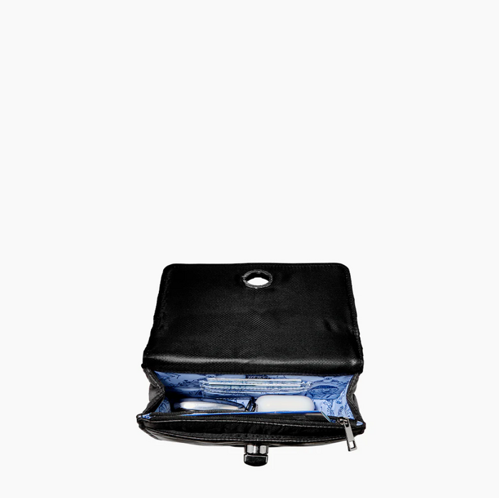 Oliver Thomas Wallet Chain Purse Black Handbags in  at Wrapsody
