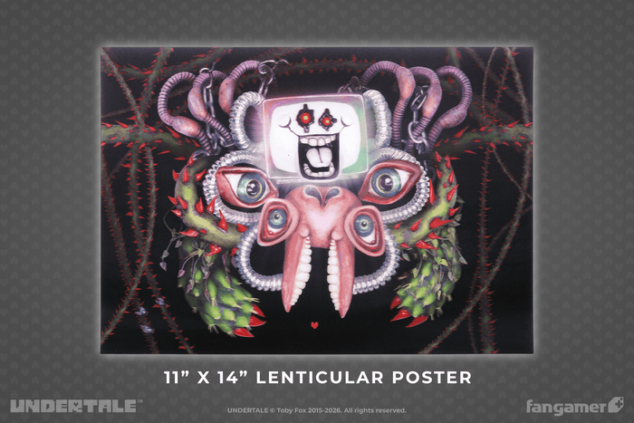 Omega Flowey Lenticular Poster