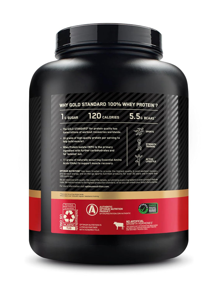 ON Gold Standard 100% Whey Protein Double Rich Chocolate Powder (2.27 kg)