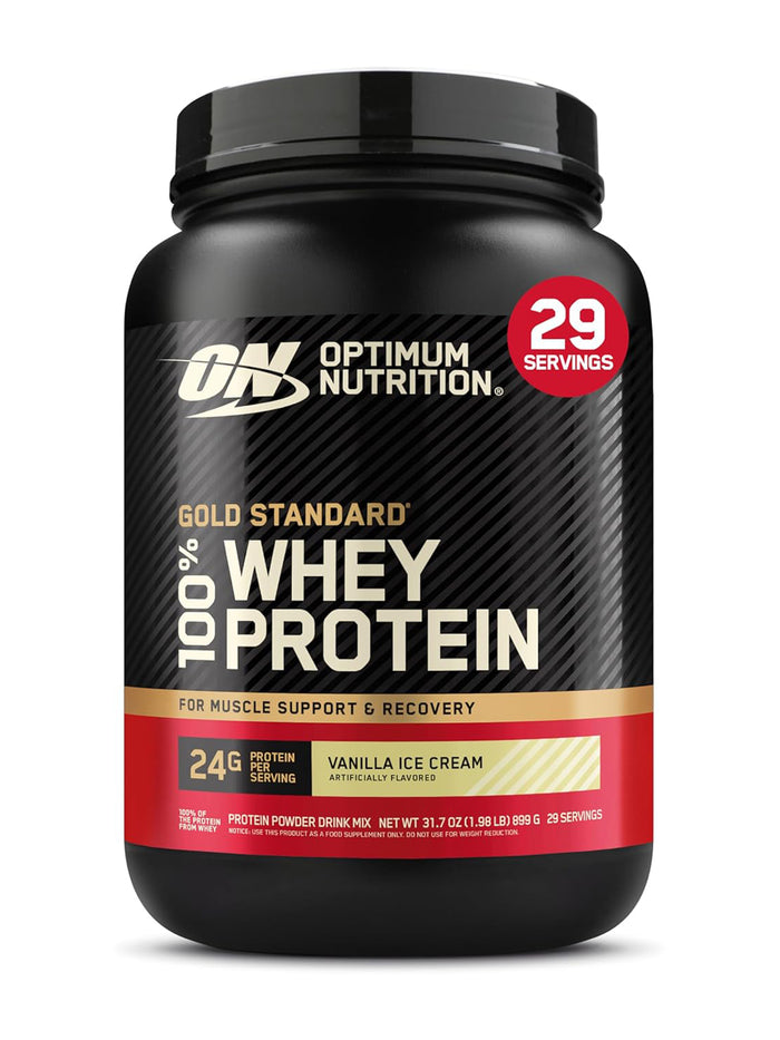ON Gold Standard 100% Whey Protein Vanilla Ice Cream Powder (899 g)