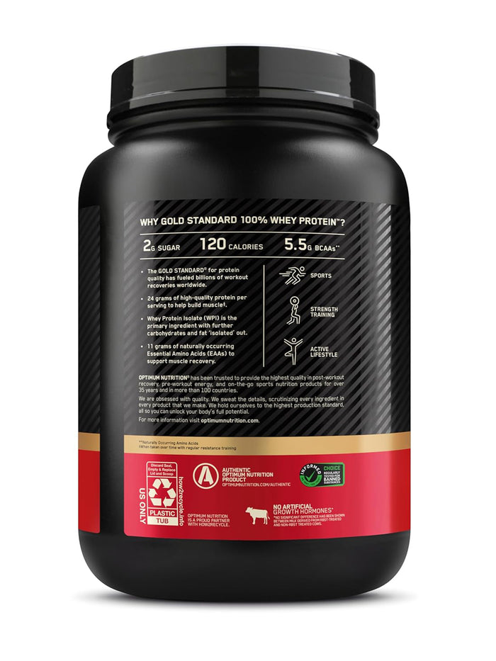 ON Gold Standard 100% Whey Protein Vanilla Ice Cream Powder (899 g)