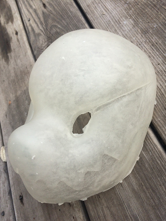 OOAK GLOW CHOMPY BLANK MASK