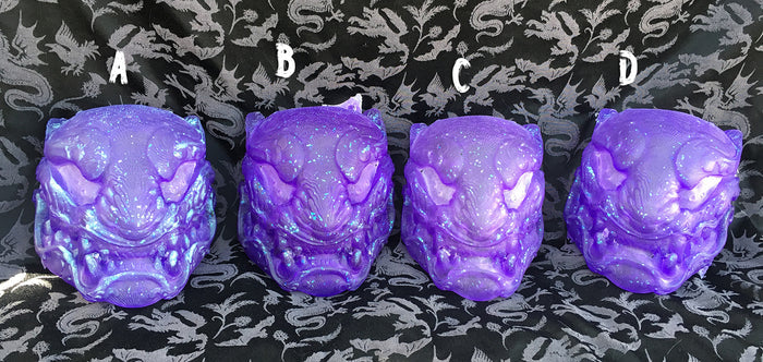OPAL FLAKE TRANSLUCENT PANTHER MASK BLANK