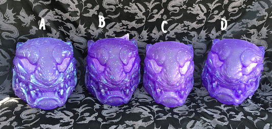OPAL FLAKE TRANSLUCENT PANTHER MASK BLANK