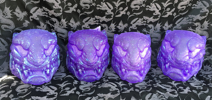 OPAL FLAKE TRANSLUCENT PANTHER MASK BLANK