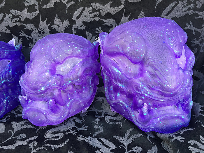 OPAL FLAKE TRANSLUCENT PANTHER MASK BLANK