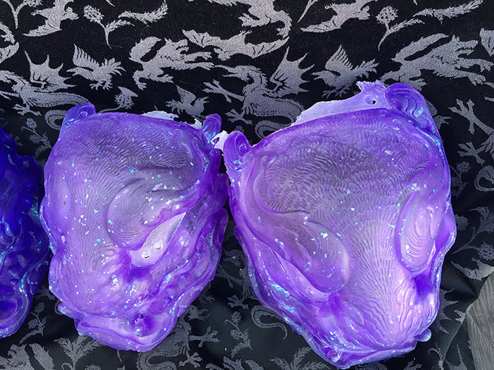 OPAL FLAKE TRANSLUCENT PANTHER MASK BLANK