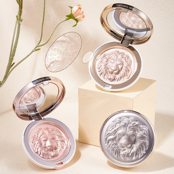 ORIGINAL ARTIST Lion Fine Shimmer Highlighter Palette T4172