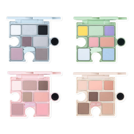 ORIGINAL ARTIST Pearlescent & Matte Smoky Eyeshadow Palette T5371