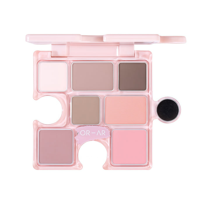 ORIGINAL ARTIST Pearlescent & Matte Smoky Eyeshadow Palette T5371