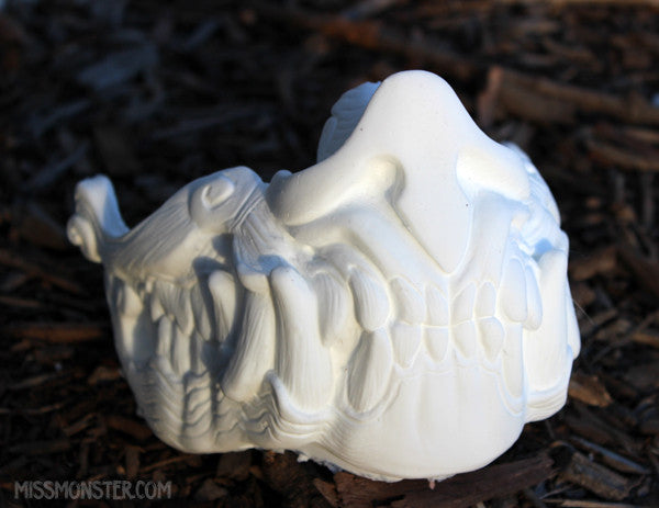ORNATE BAT CREATURE HALF MASK