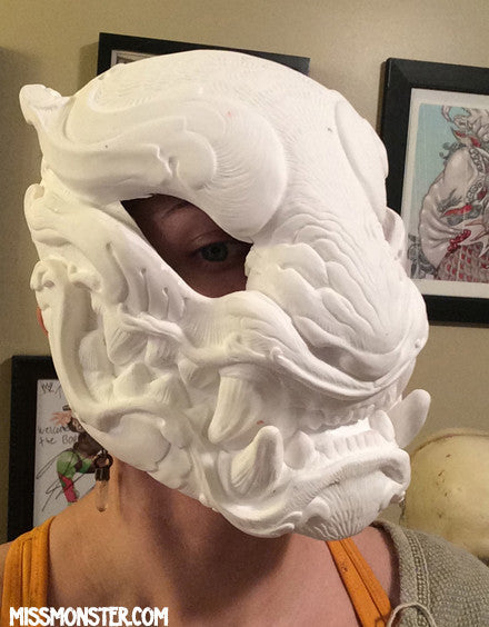 ORNATE PANTHER- DIY BLANK MASK PRE-ORDER