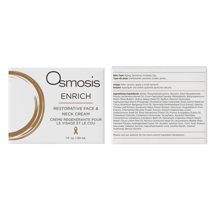 Osmosis Enrich Restorative Face and Neck Cream 30ml