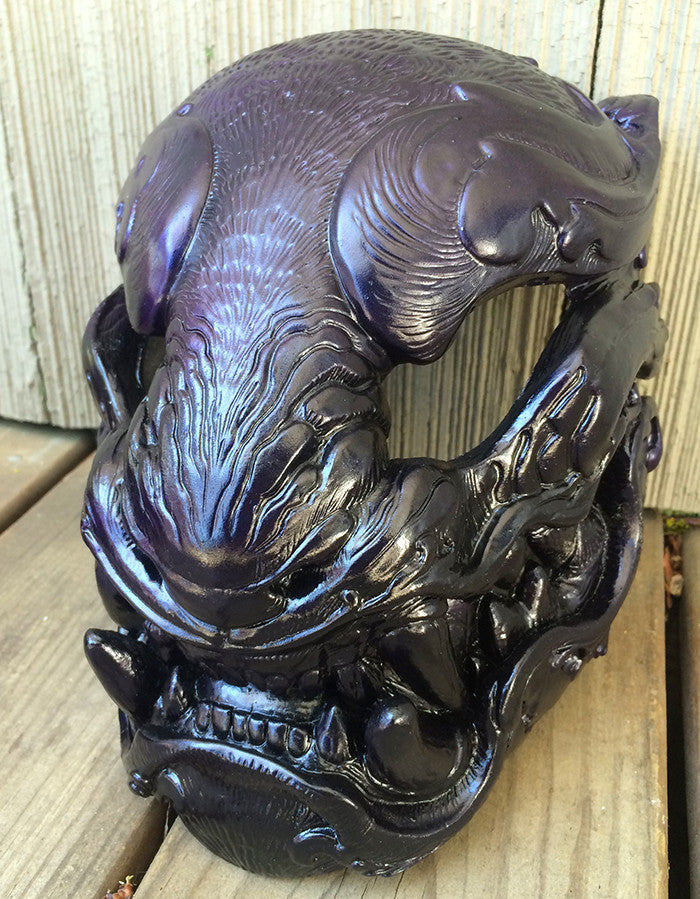 PANTHER MASK - PURPLE IRIDESCENCE