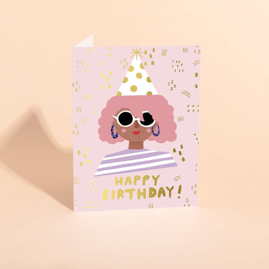 Party Girl - Birthday Card