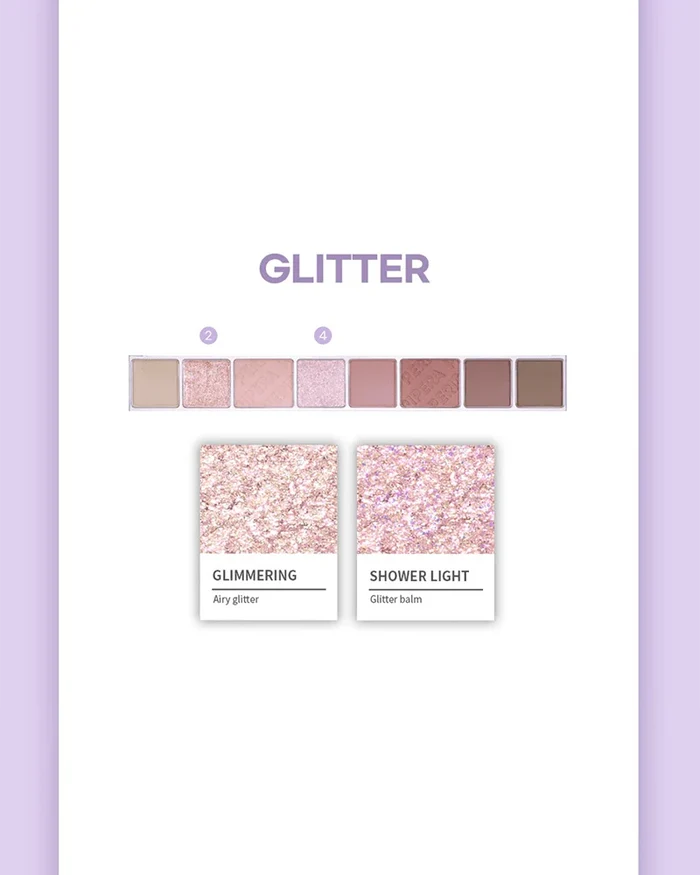 PERIPERA All Take Mood Palette #Muteful Rose شدو بالت