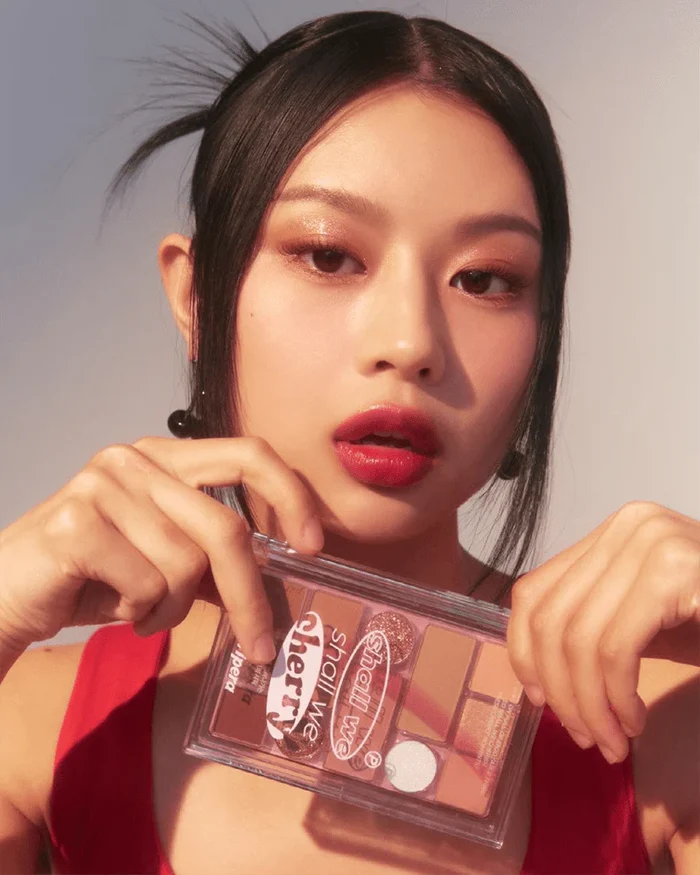 PERIPERA All Take Mood Technique Palette Shall We Cherry شدو بالت
