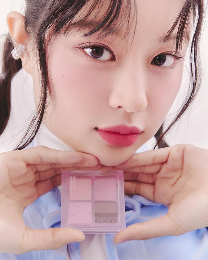 PERIPERA Ink Pocket Shadow Palette 02 Cool Summer Vibe علبة ظلال العيون الكورية