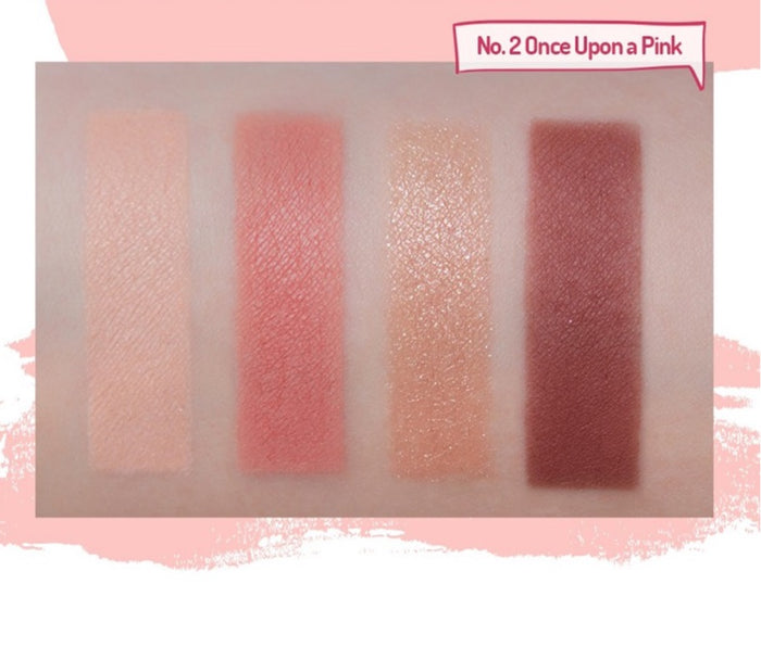 PERIPERA Ink Pocket Shadow Palette 02 Once Upon A Pink شدو بالت