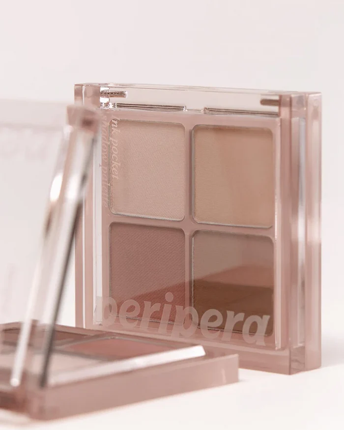 PERIPERA Ink Pocket Shadow Palette 04 You Know What Mute Is علبة ظلال العيون الكورية