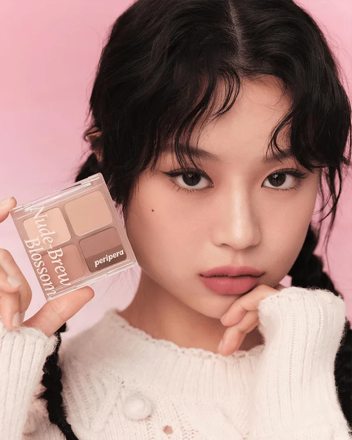 PERIPERA Ink Pocket Shadow Palette 07 Nude Brew Blossom شدو بالت