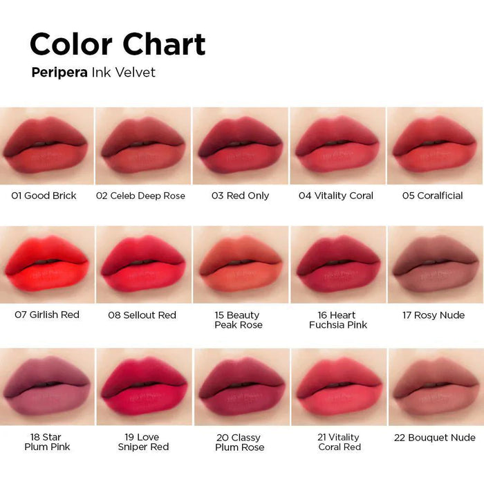 Peripera Ink The Velvet Lip Tint 4 g